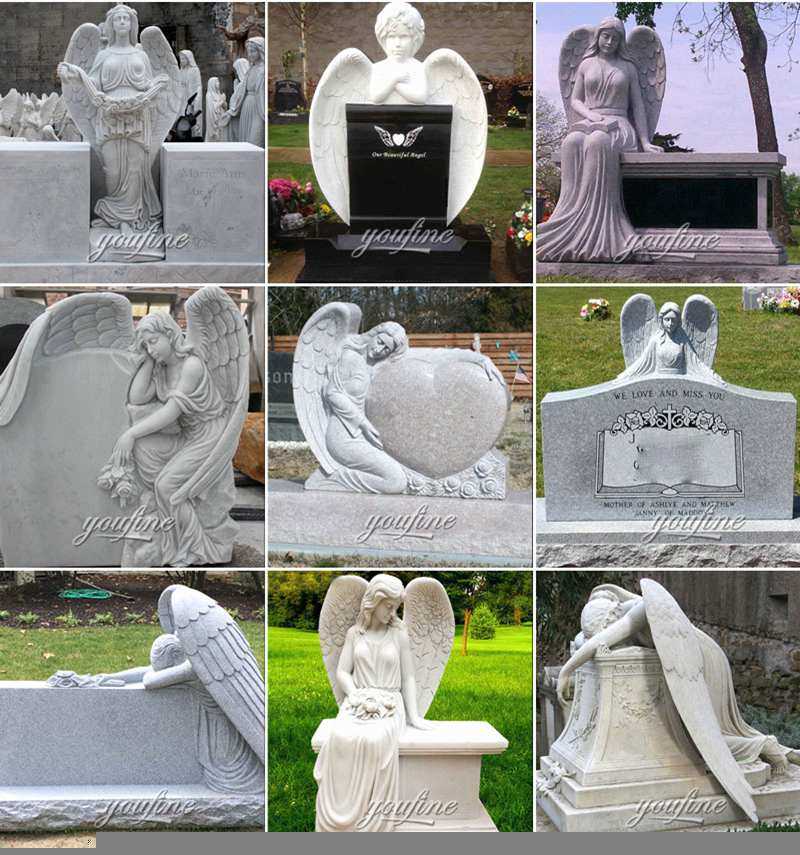 Beautiful Marble Angel Monument Supplier