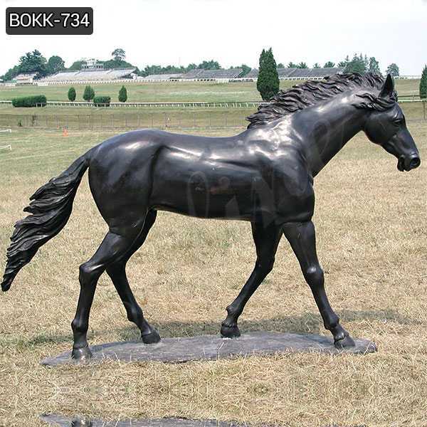 Casting Bronze Life Size Horse Statue for Garden Decoration