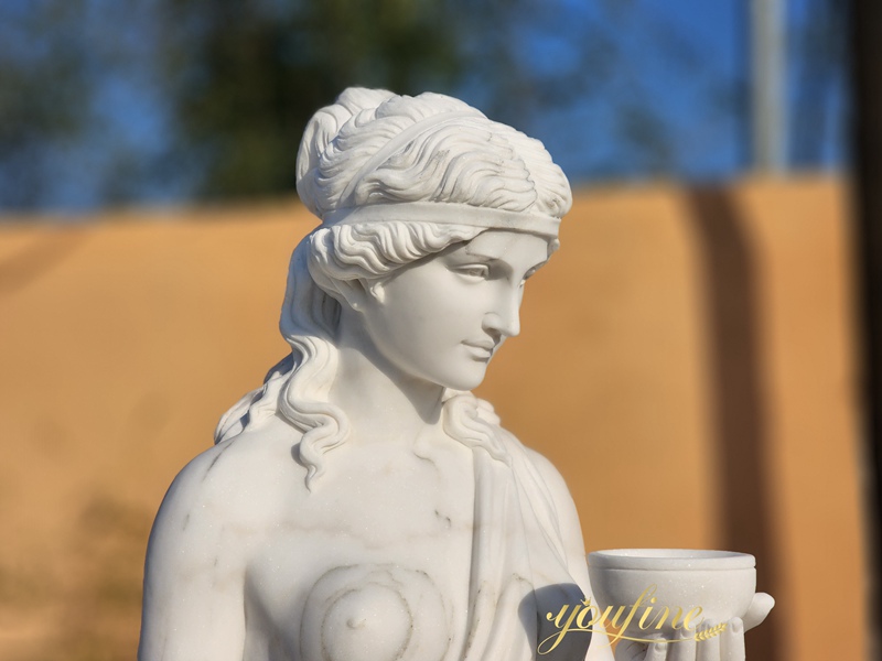 Goddess Hebe statue