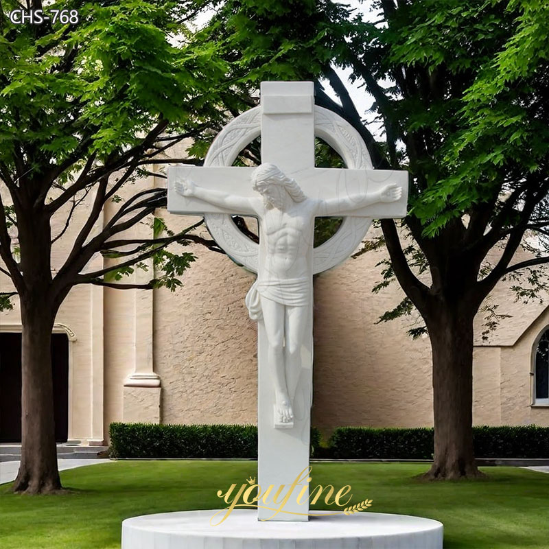 Jesus-Christ-on-the-Cross-Marble-Statue