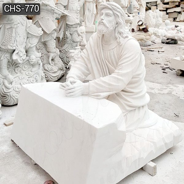 Jesus Praying in the Garden of Gethsemane Marble Statue for Sale CHS-770