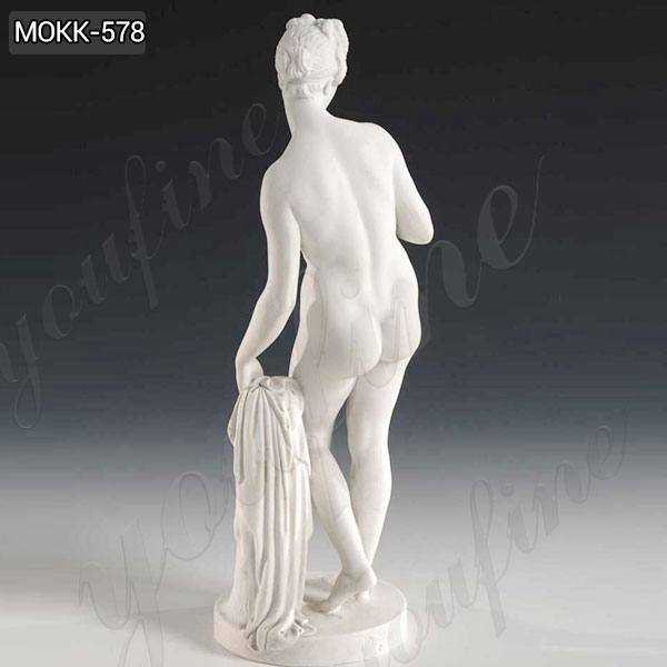 Life Size Venus with Apple by Thorvaldsen Marble Statue