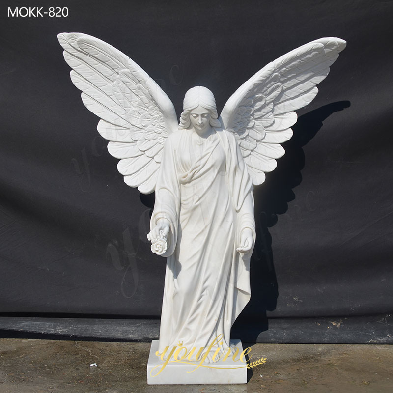 White-Marble-Angel-Statue