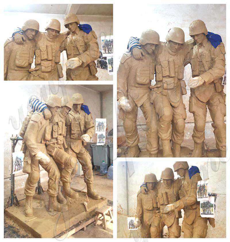 bronze Solider statue