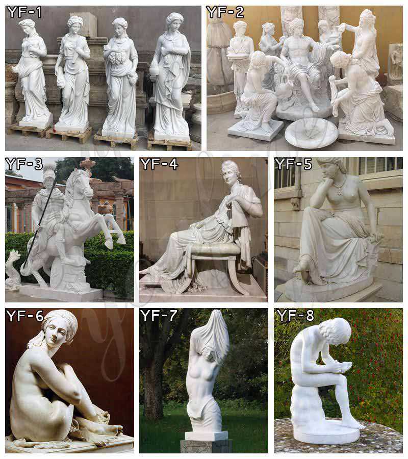 famous figure marble sculptures