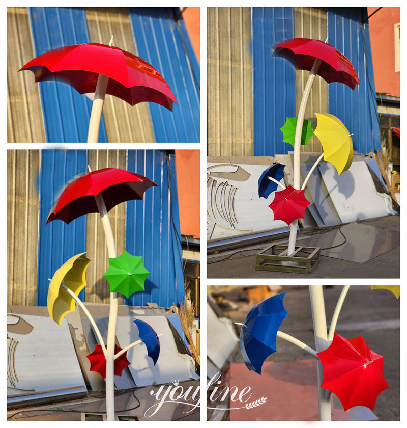umbrella sculpture details