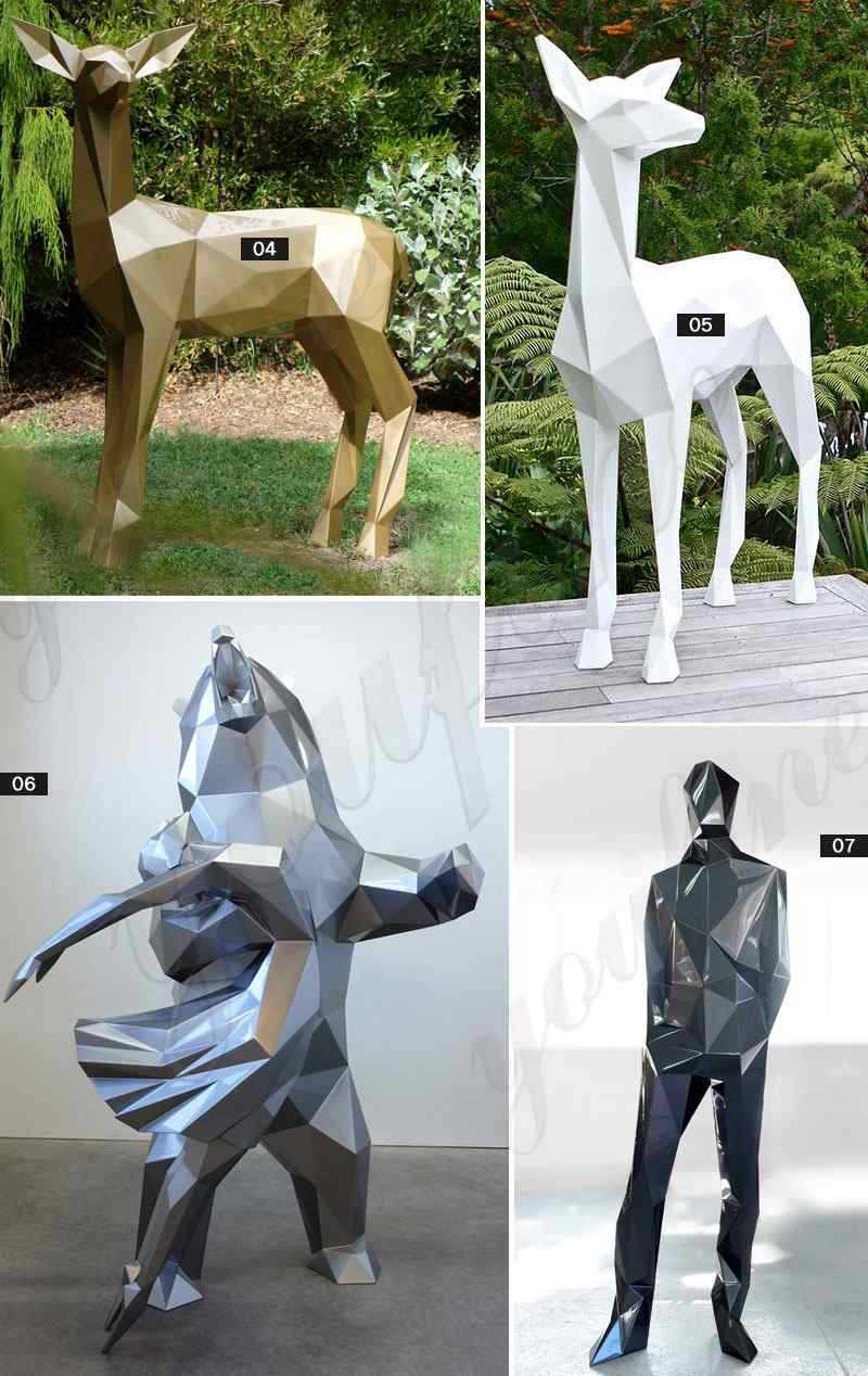 large outdoor metal sculptures for sale