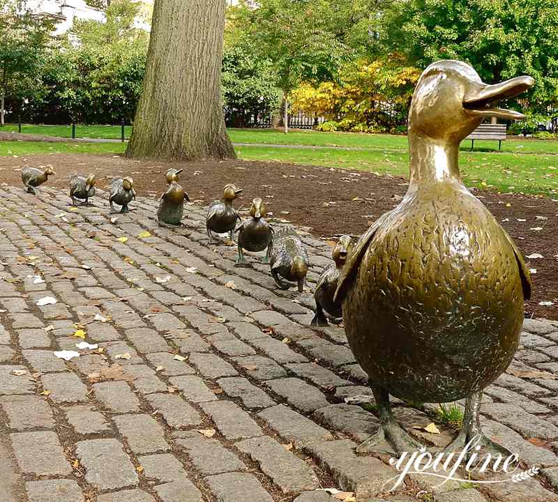 make way for ducklings statue replica-YouFine Sculpture