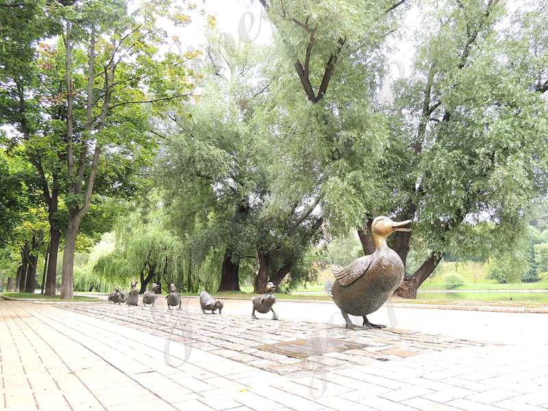 make way for ducklings statues for sale-YouFine Sculpture