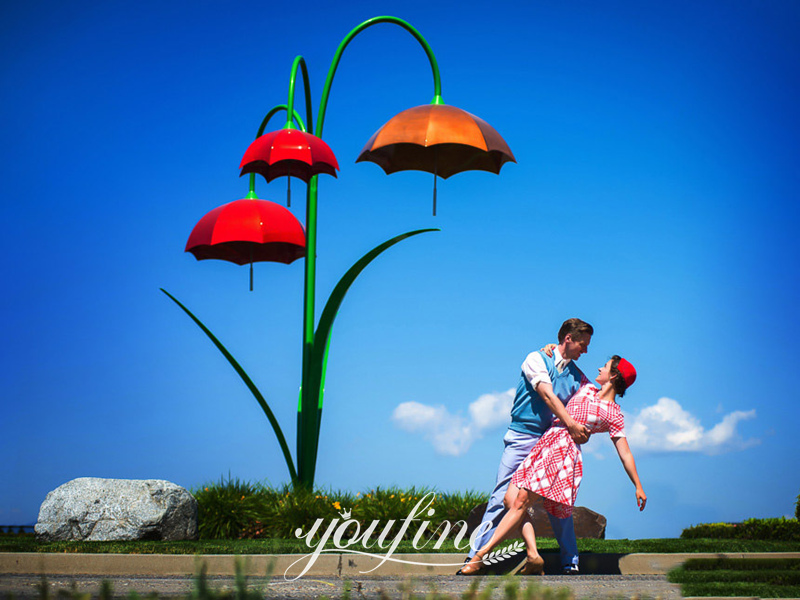 outdoor umbrella sculpture