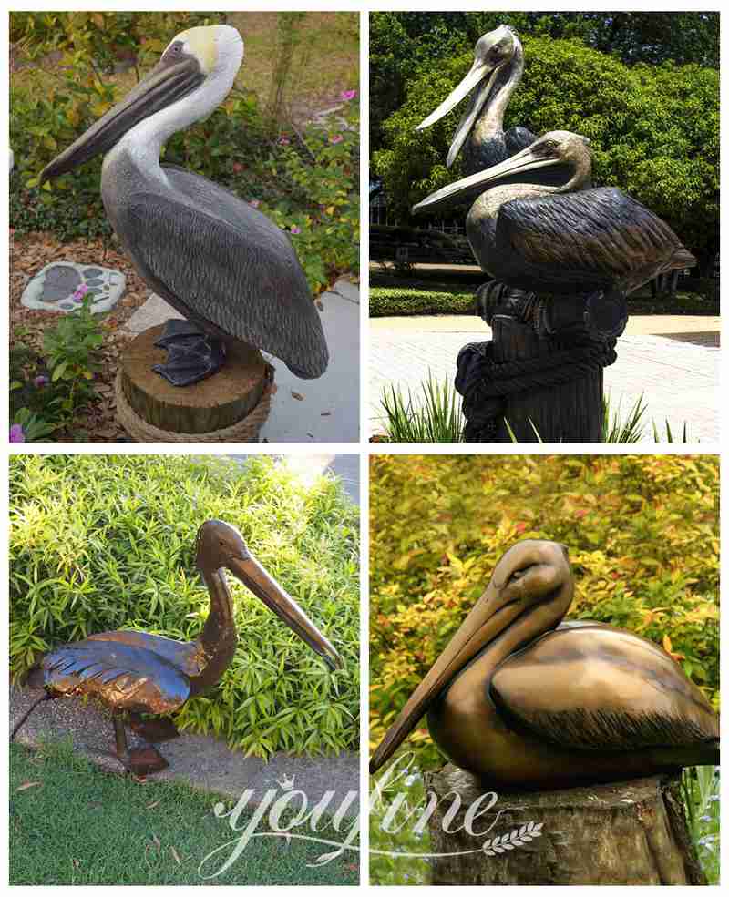 pelican art sculpture-YouFine Sculpture