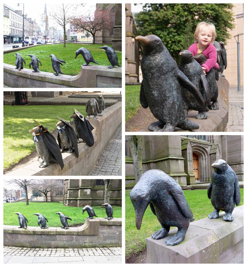 penguin sculpture