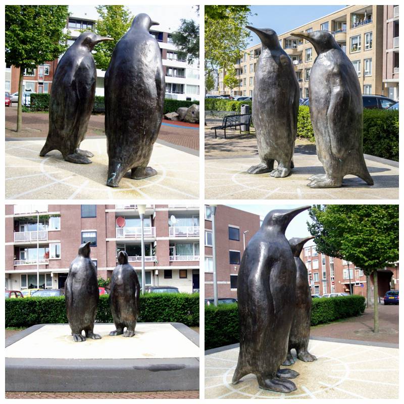 penguin-statues