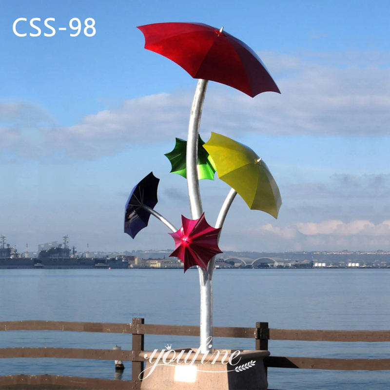 custom umbrella sculpture
