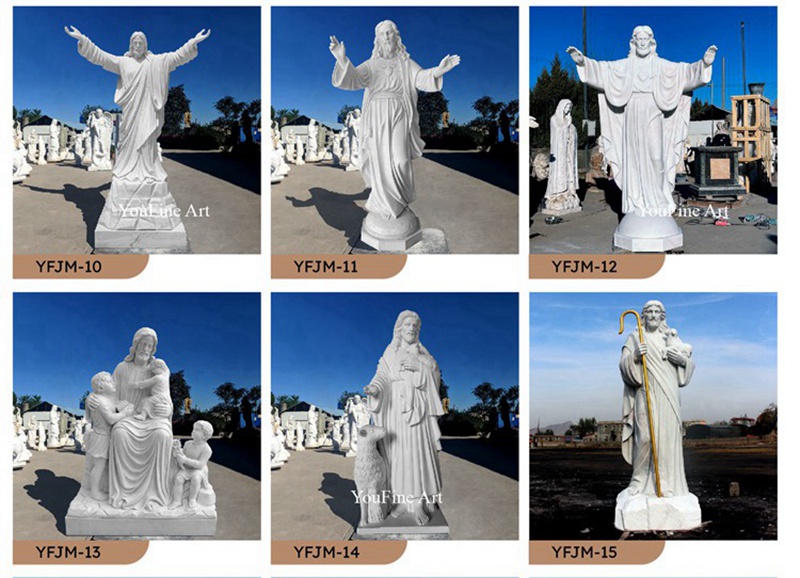 youfine marble Jesus statue for sale 