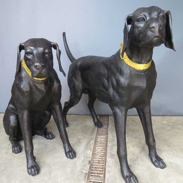 Bronze Life Size Greyhound Sculpture