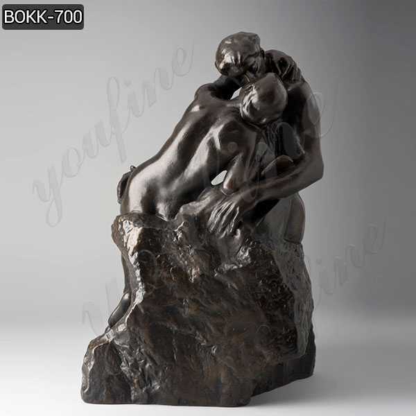 Bronze the Kiss Statue Created by Auguste Rodin for Sale