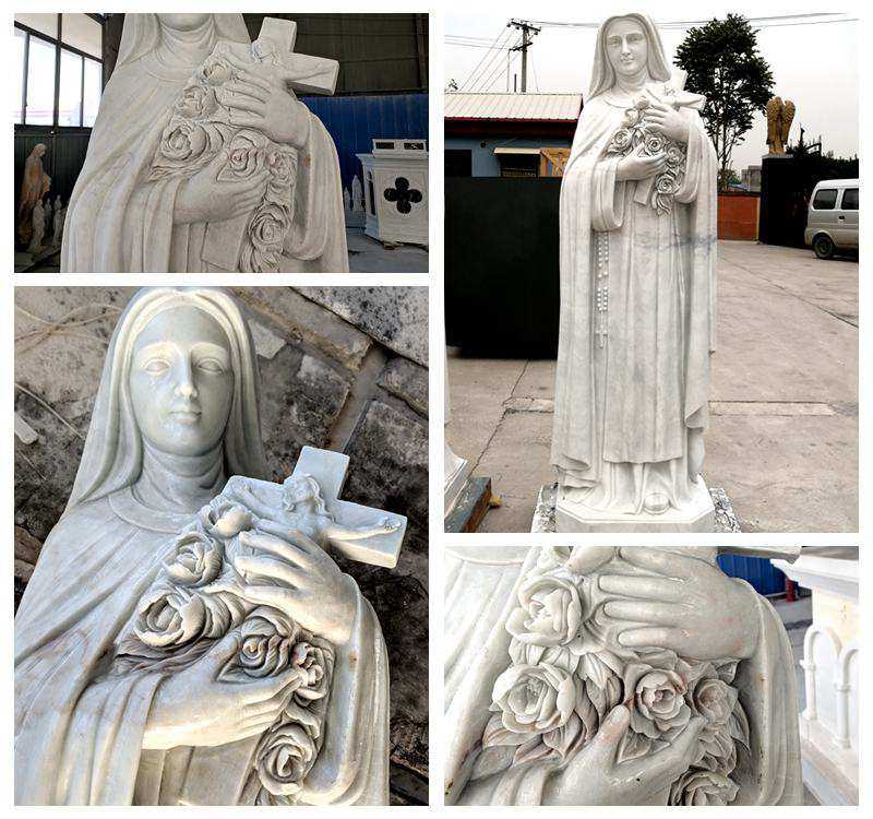 Custom made religious marble statue