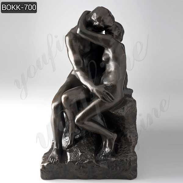 Famous Bronze the Kiss Statue Created by Auguste Rodin for Sale