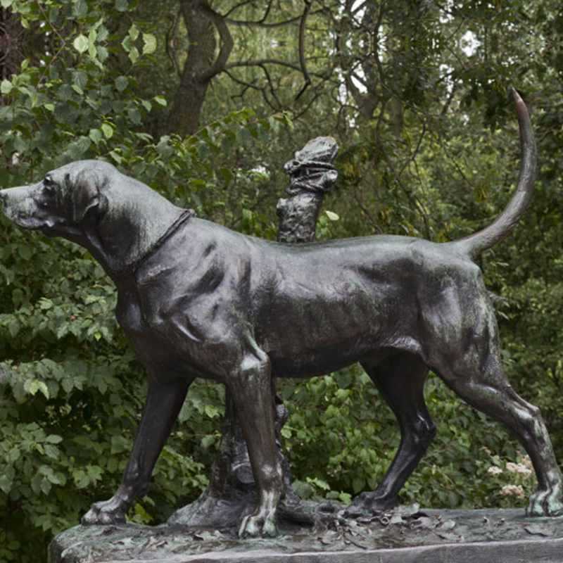High Quality Bronze Life Size Dog Supplier