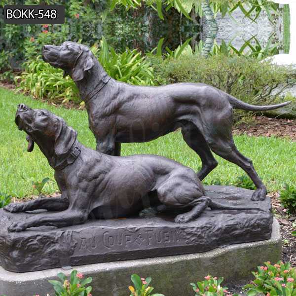 High Quality Bronze Life Size Greyhound Sculpture Bronze Dog Supplier BOKK-548