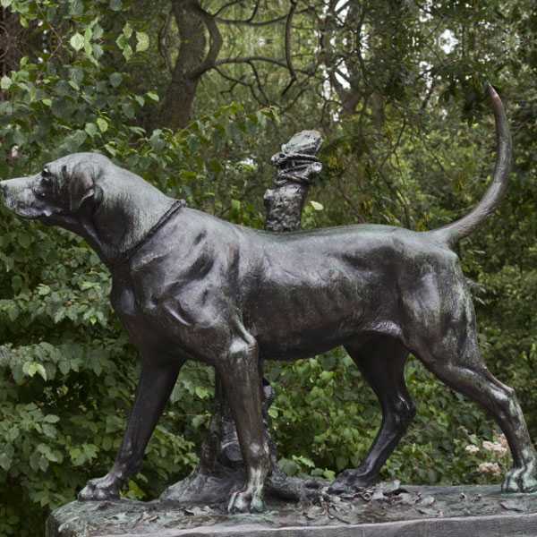 High Quality Bronze Life Size Greyhound Sculpture Bronze Dog