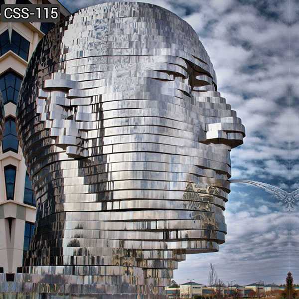 Metalmorphosis Stainless Steel Sculpture for Sale