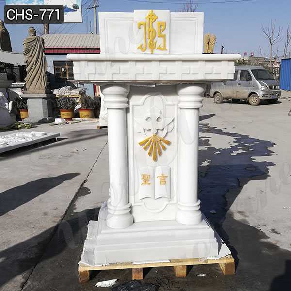 Natural Marble Religious Church Pulpit for Sale