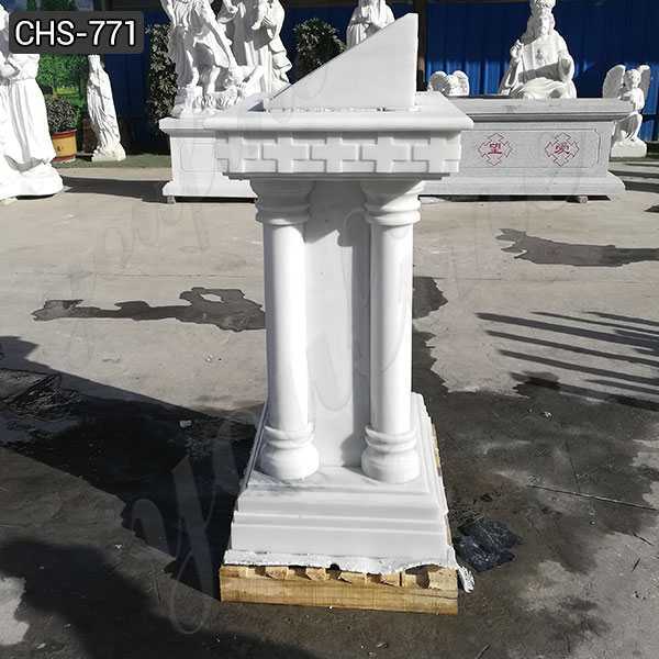 Natural Marble Religious Church Pulpit