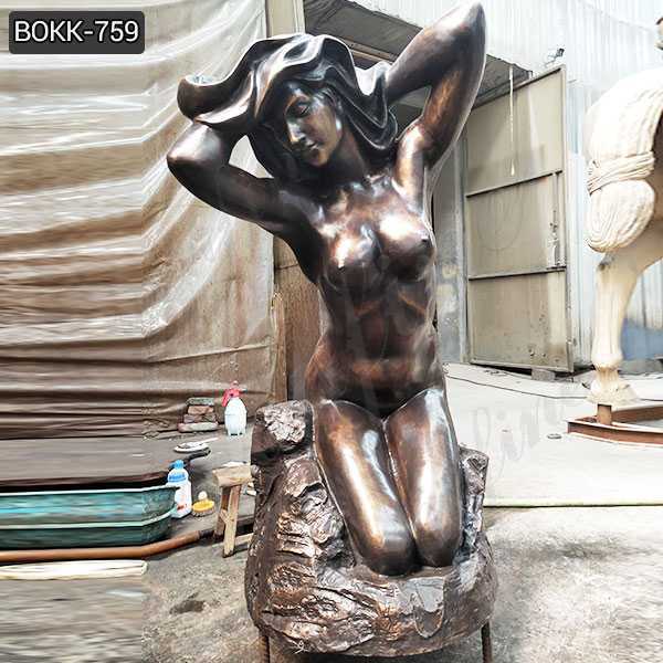 New Design Hand Made Bronze Nude Female Statue