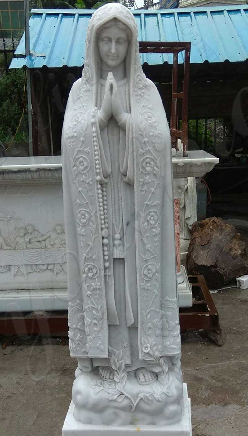 Our Lady of Fatima Marble Statue Professional Factory Manufacturer