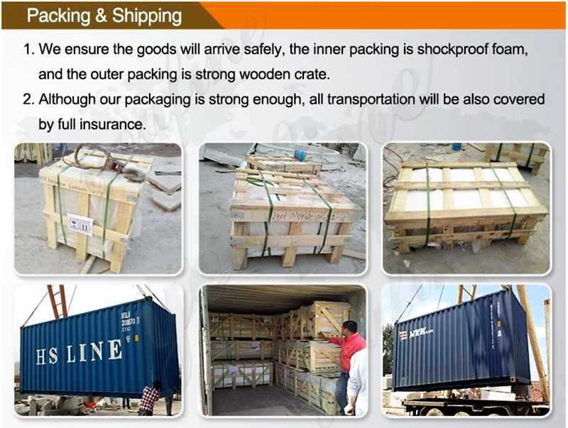 packing of Life Size Crocodile Sculpture