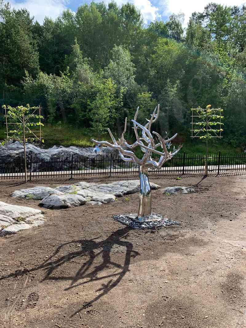 Stainless Steel Tree Sculpture feedback - YouFine Sculpture