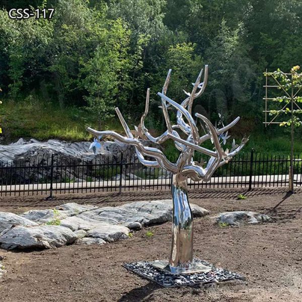 Stainless Steel Tree Sculpture feedback - YouFine Sculpture