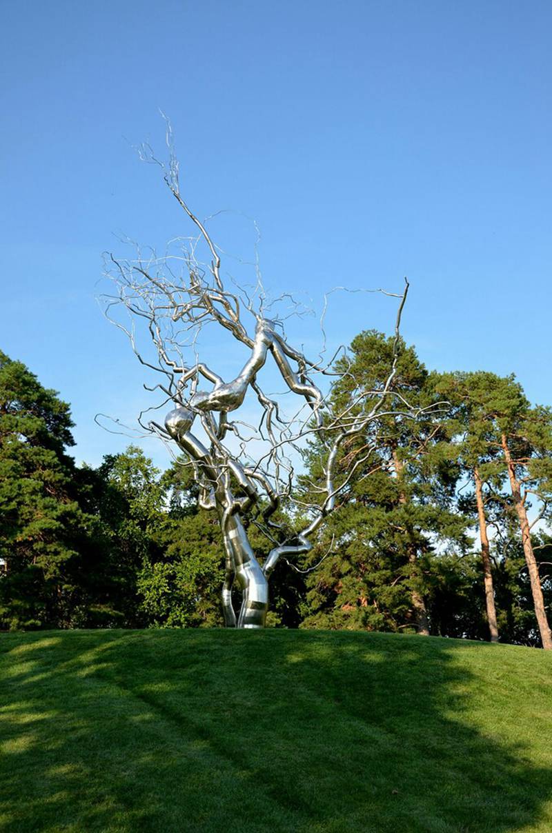 Stainless Steel Tree Sculpture for Sale