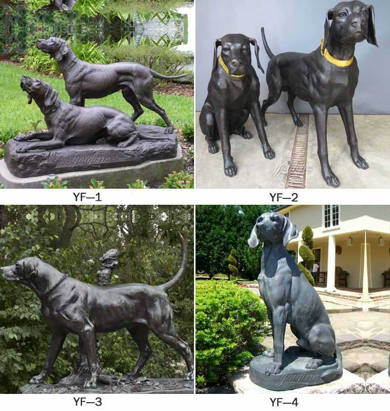 life size greyhound statue