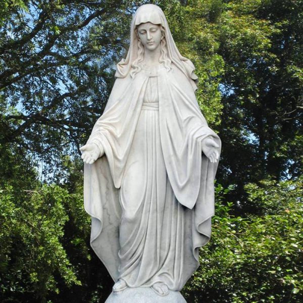 marble mary statue for church - YouFine Sculpture