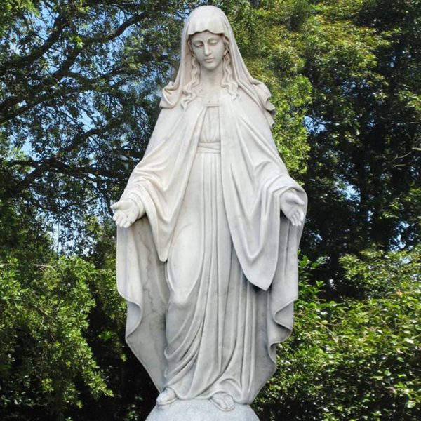 marble mary statue for church - YouFine Sculpture