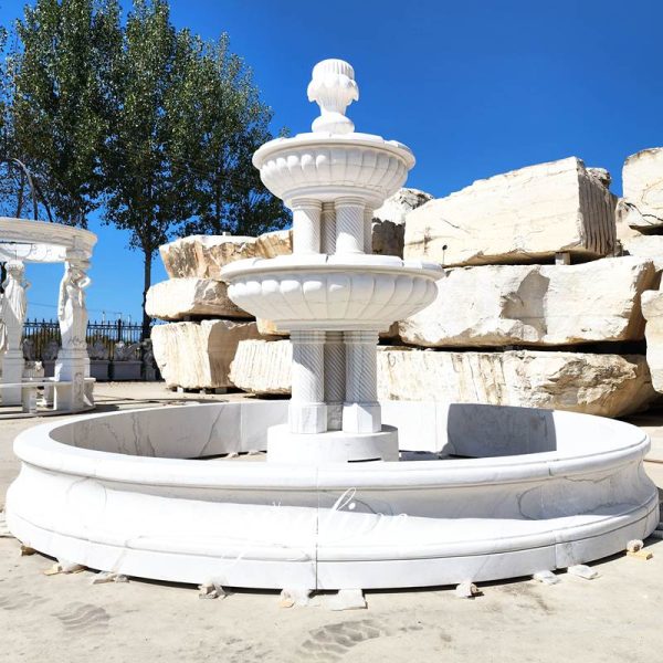 marble water feature