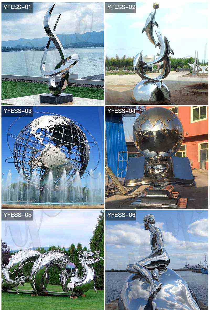 more designs of large outdoor metal sculptures