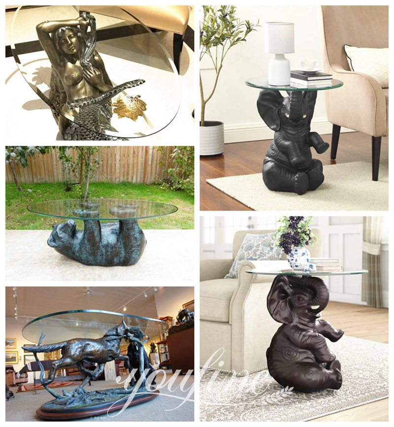 sculpture coffee table-YouFine Sculpture