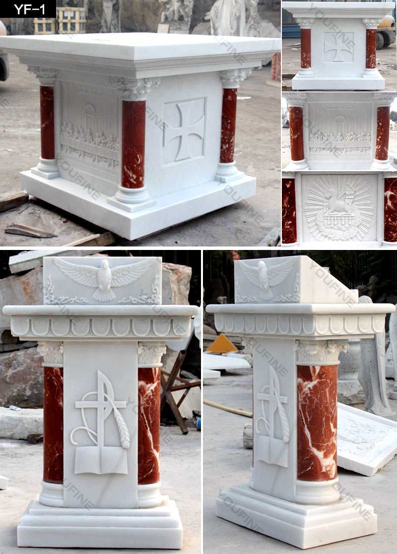stone church use pulpit in stock
