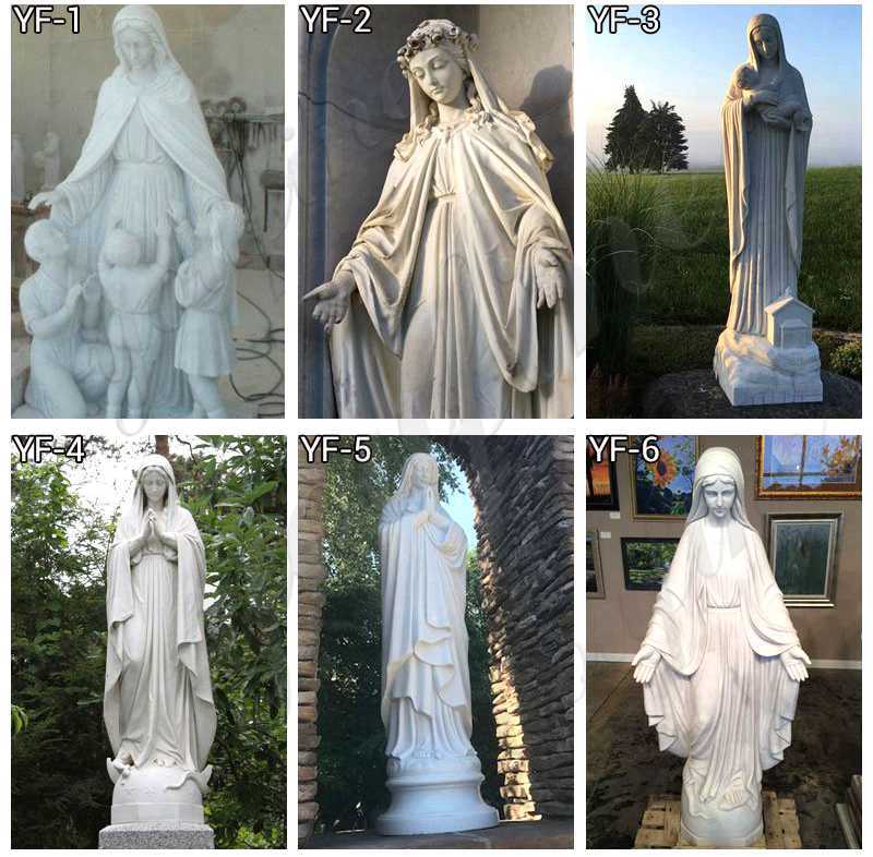 virgin mary statue outdoor