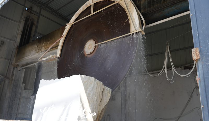 white water fountain marble