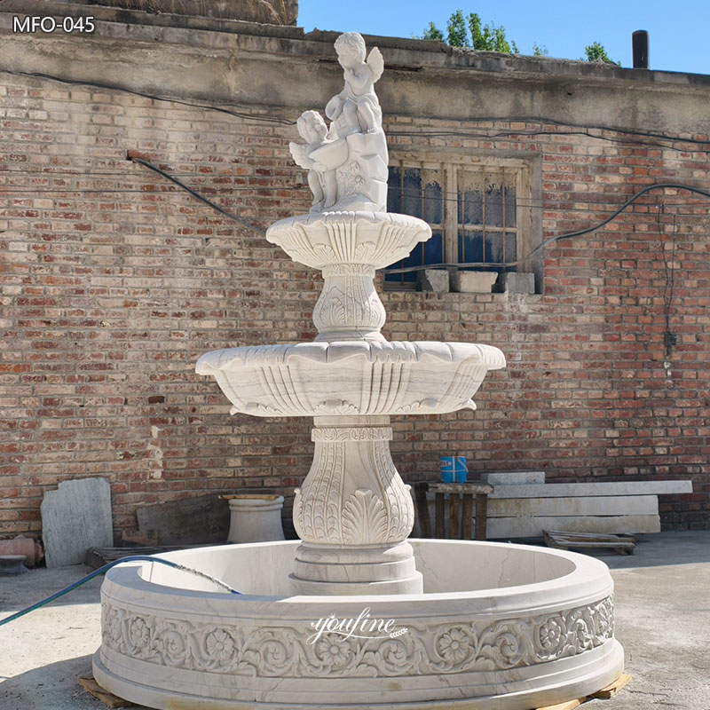 2 tier outdoor fountain​ for garden