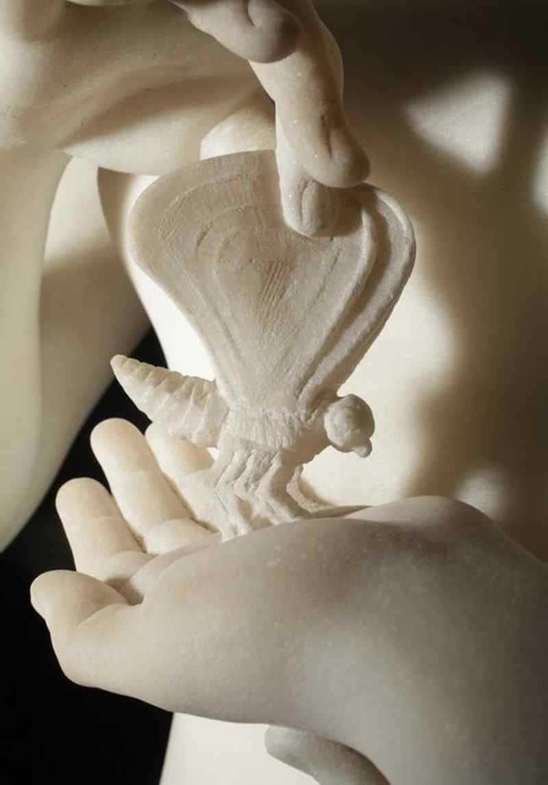 Cupid and Psyche Standing marble statues for sale