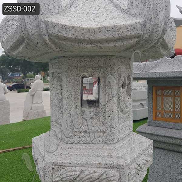 Custom Made Outdoor Granite Tower Lantern