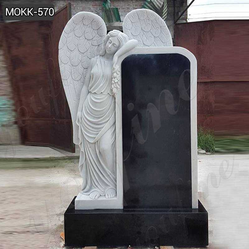 Customize Hand Carved with Hells Angels Marble Headstone on Sale MOKK-570