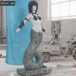 medusa marble statue
