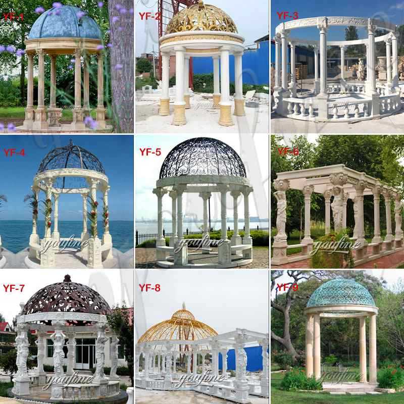 Marble Gazebo for Wedding Decorations on Sale